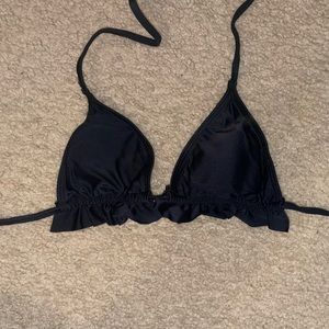 Victorias secret tie bikini ruffle top